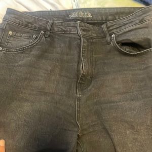 Wild Fable, ripped jeans with a blunt ankle cut